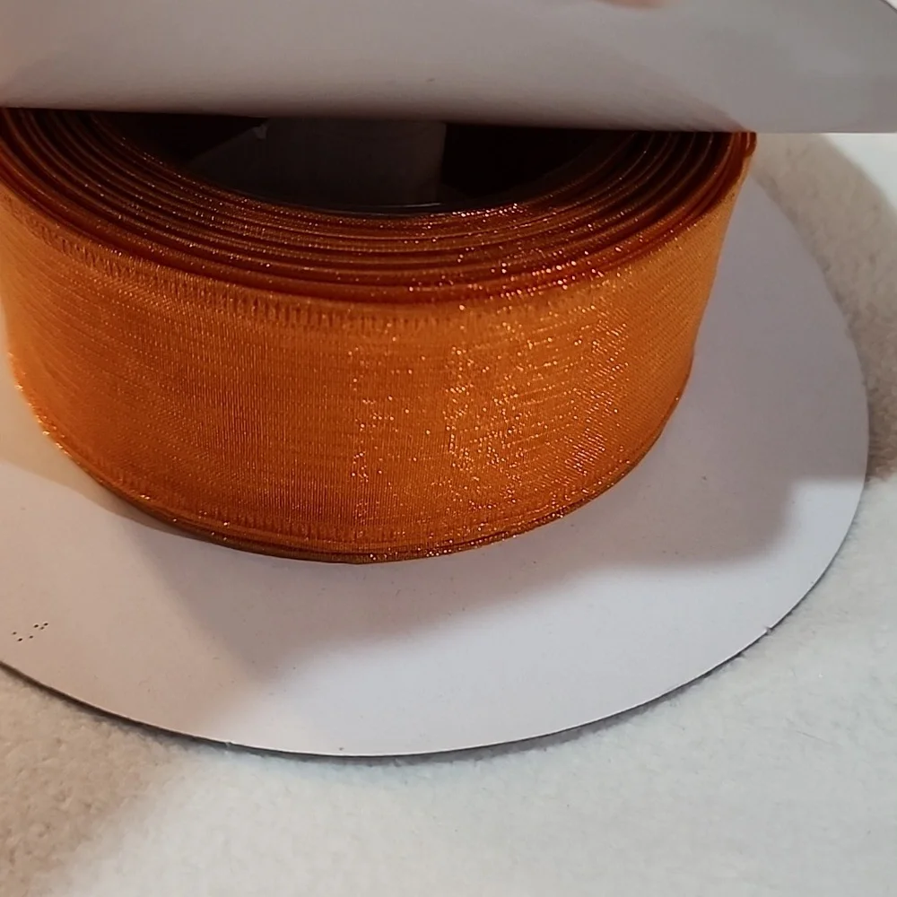 4 Rolls Kirkland Wire-edged Ribbon, 1-1/2